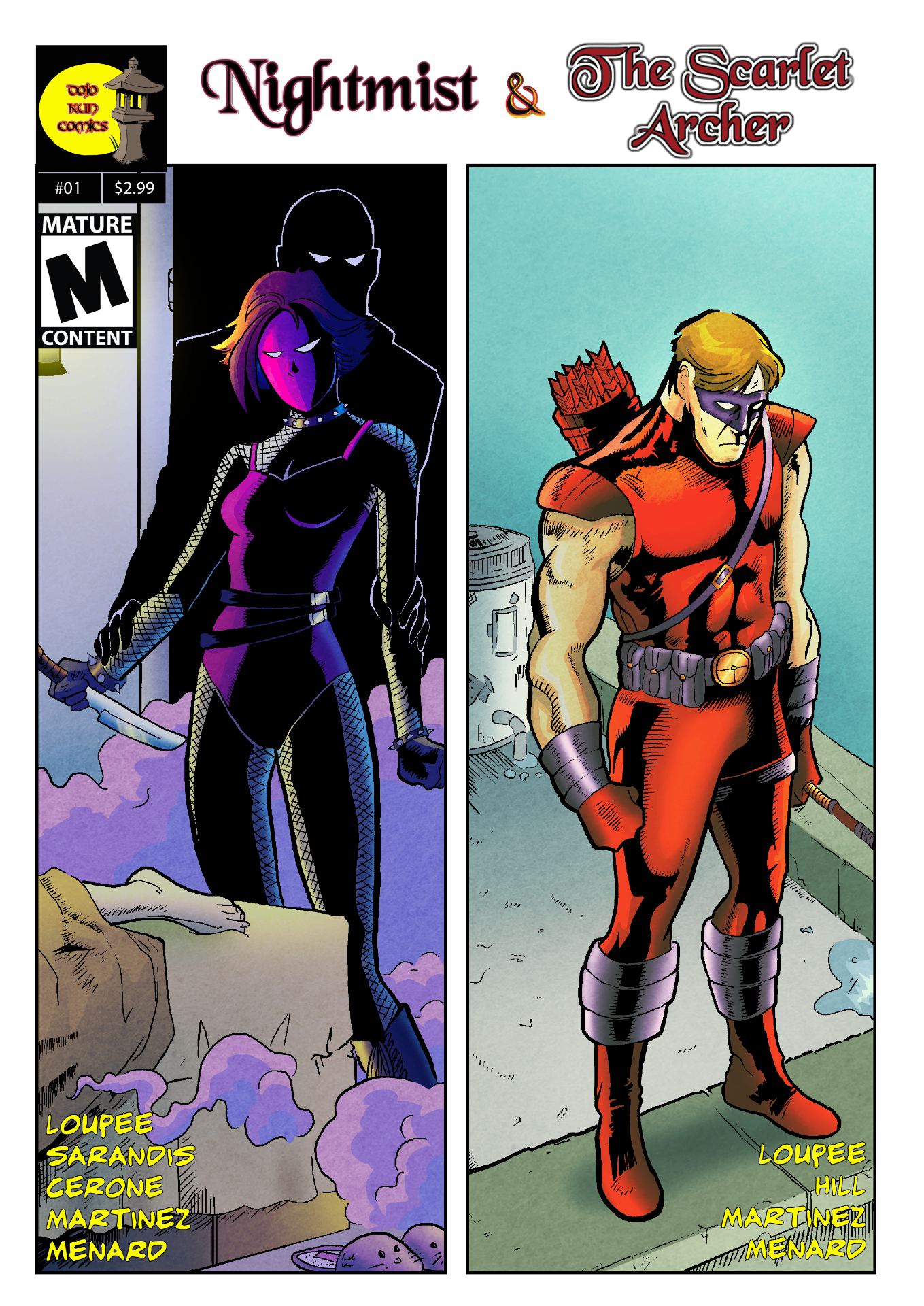 Nightmist and The Scarlet Archer #1